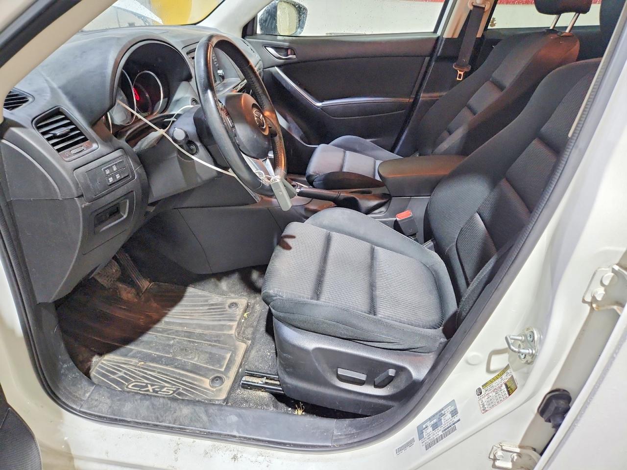 2014 Mazda Cx-5 Touring White vin: JM3KE4CY7E0424244