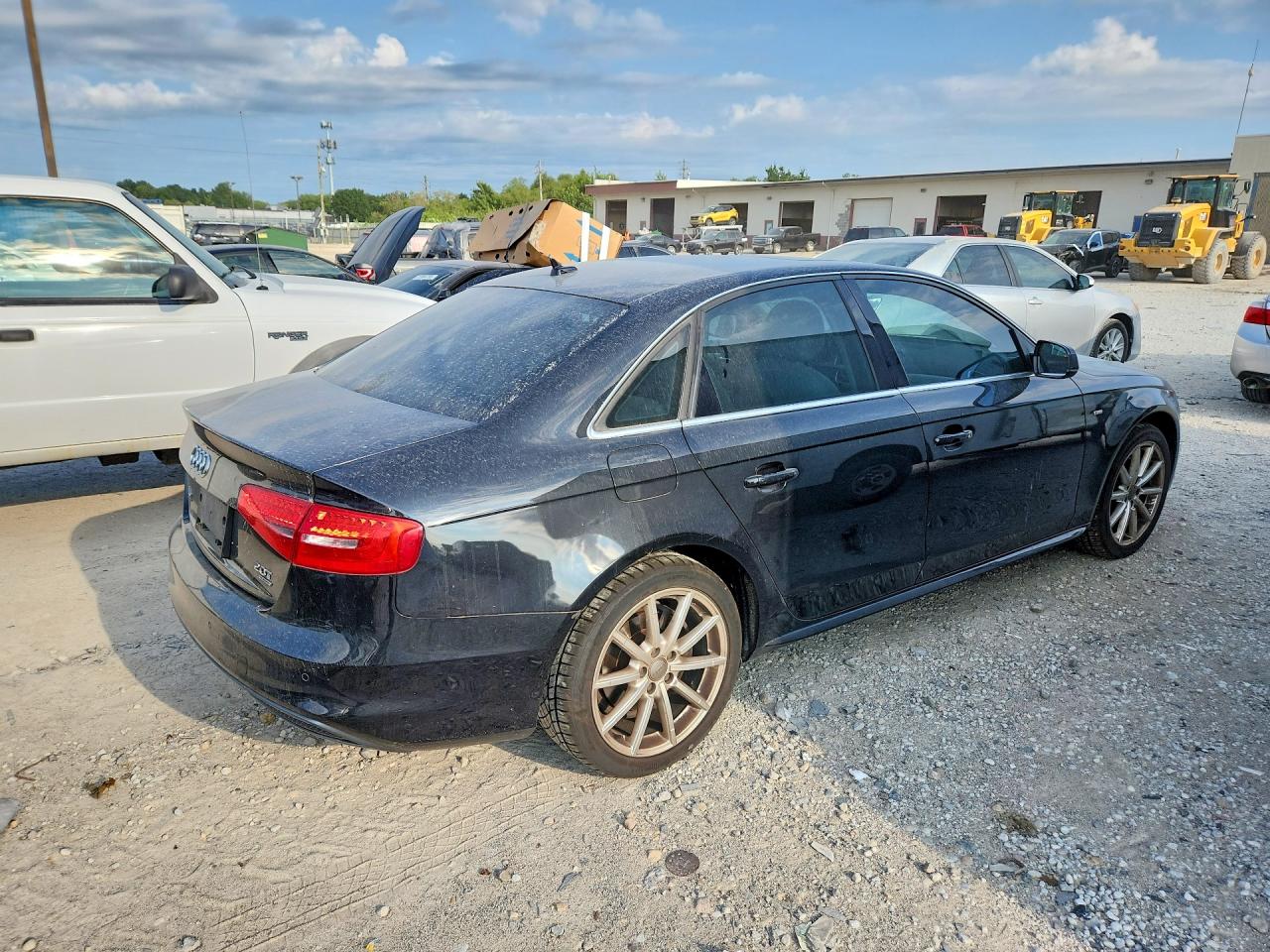 2014 Audi A4 Premium Plus Черный vin: WAUFFAFL6EN014458