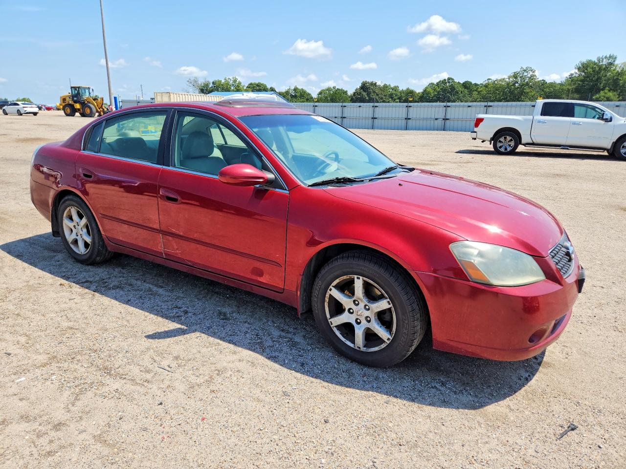 2006 Nissan Altima 2.5 Red vin: 1N4AL11D66C140568