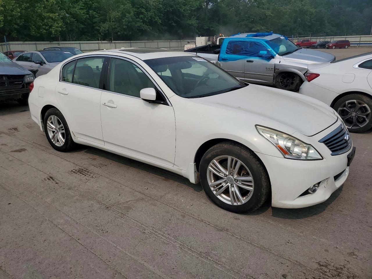 2011 Infiniti G37 Sedan X White vin: JN1CV6ARXBM351320