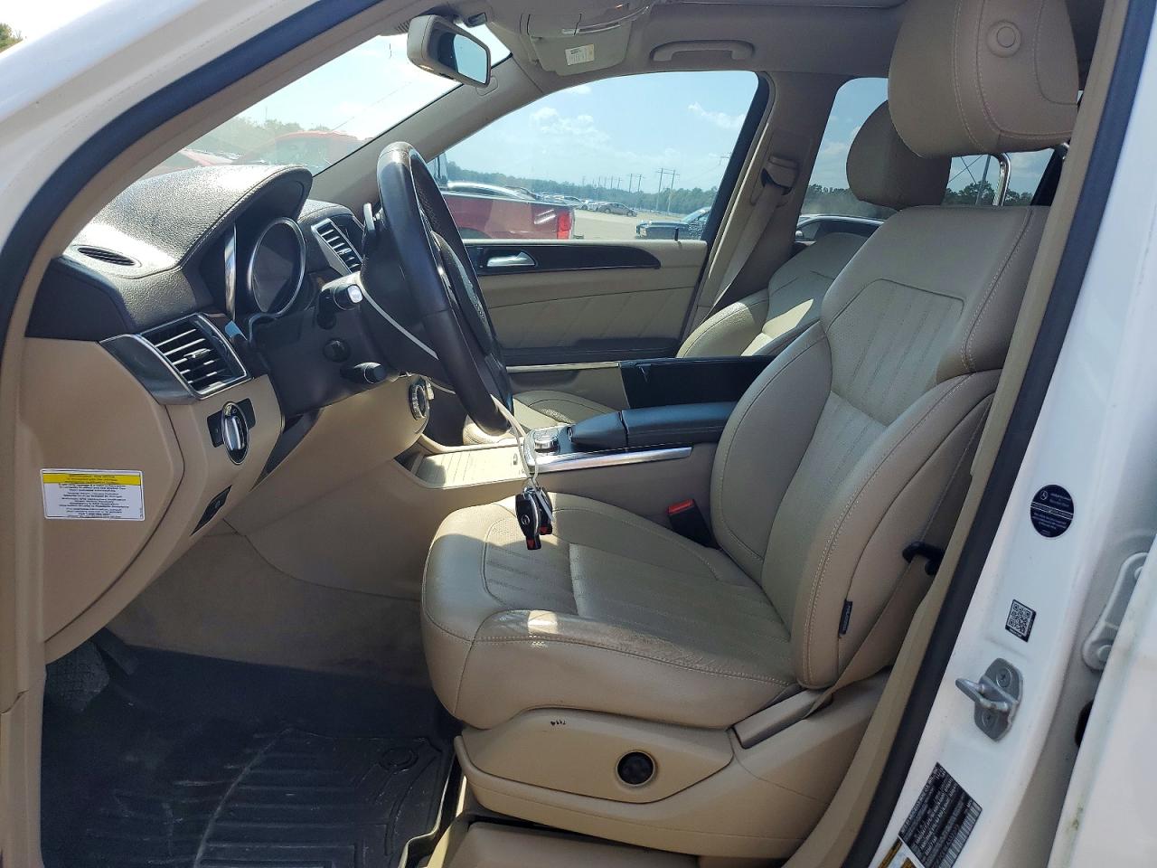 2014 Mercedes-benz Gl 450 4matic White vin: 4JGDF7CE9EA332273