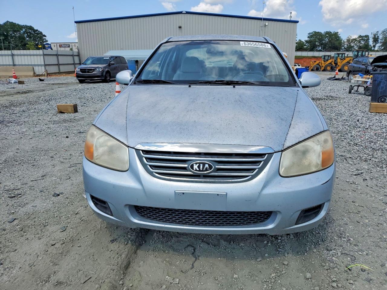 2008 Kia Spectra Lx Blue vin: KNAFE121085497277