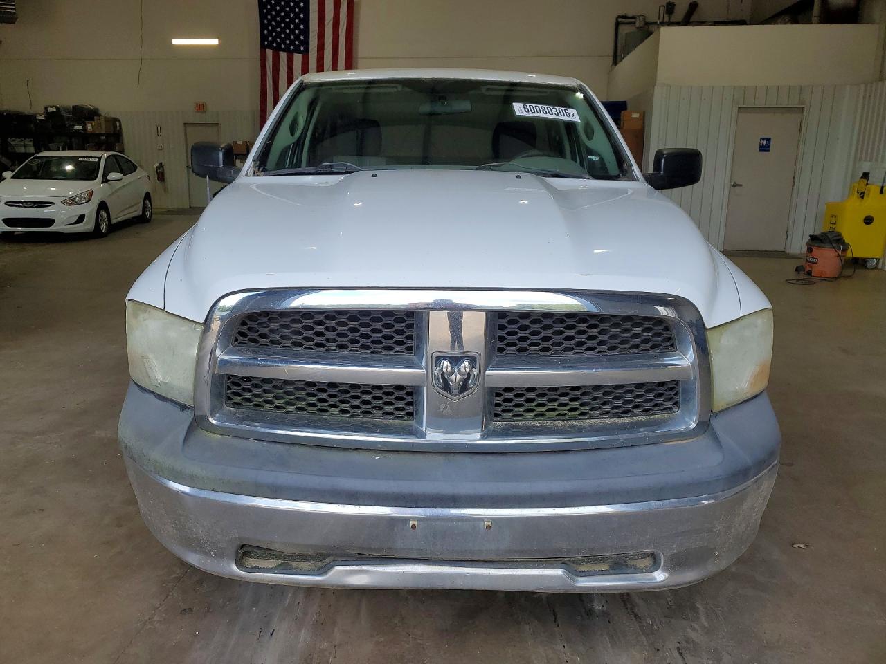 2011 Dodge Ram 1500 White vin: 3D7JB1EK2BG565157