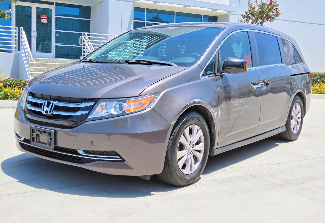 2015 Honda Odyssey Ex Brown vin: 5FNRL5H48FB051694