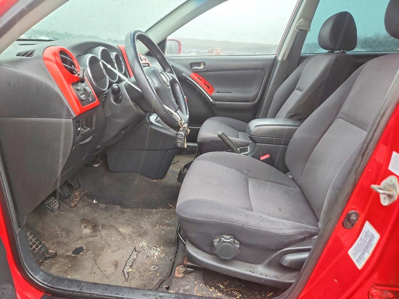 2003 Toyota Corolla Matrix Xrs Red vin: 2T1KY32E03C121388