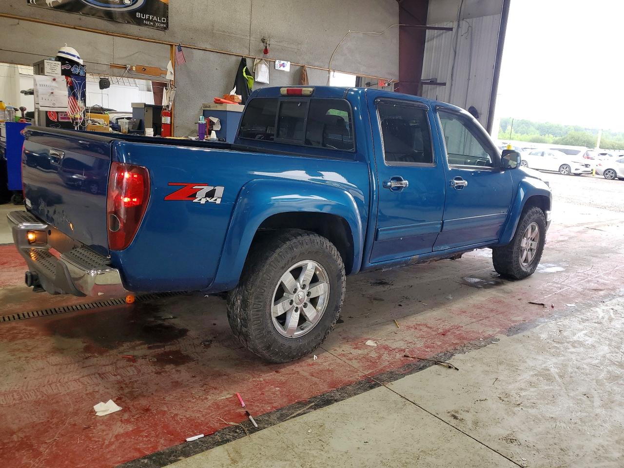 2012 Chevrolet Colorado Lt Blue vin: 1GCHTDFE9C8135021
