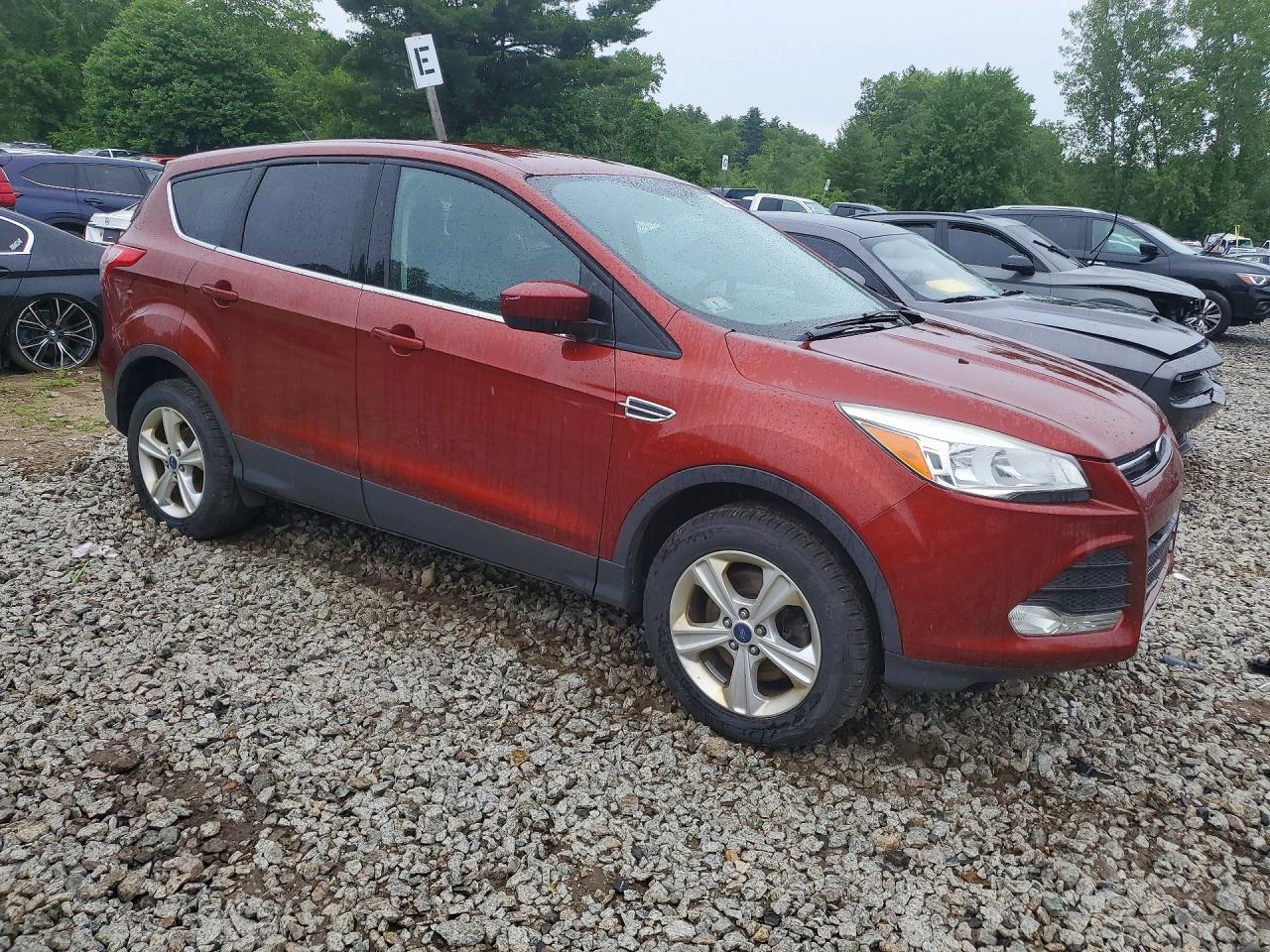 2015 Ford Escape Se Red vin: 1FMCU9GX5FUC84912