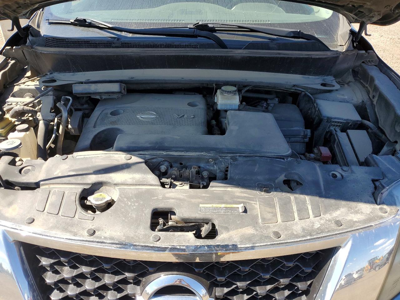 2014 Nissan Pathfinder S Blue vin: 5N1AR2MM5EC648521