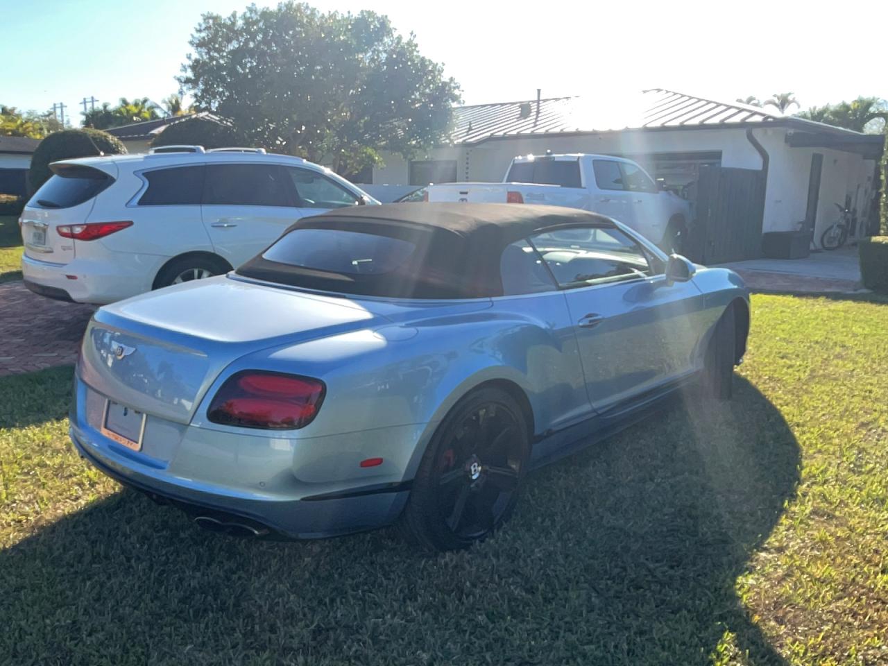 2015 Bentley Continental Gt V8 S Blue vin: SCBGH3ZA2FC049621