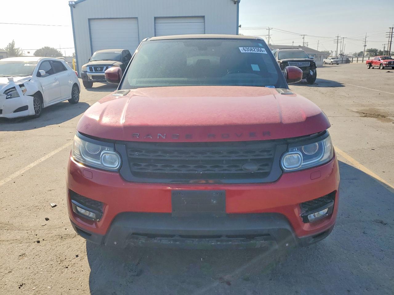 2014 Land Rover Range Rover Sport Sc Red vin: SALWR2TF5EA377316