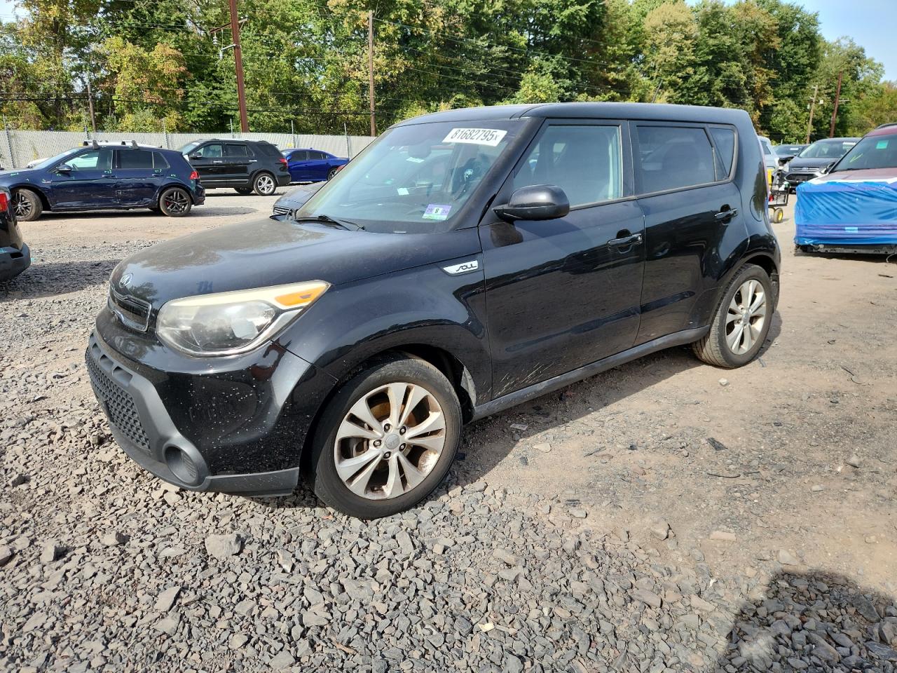 2015 Kia Soul + Black vin: KNDJP3A56F7203518