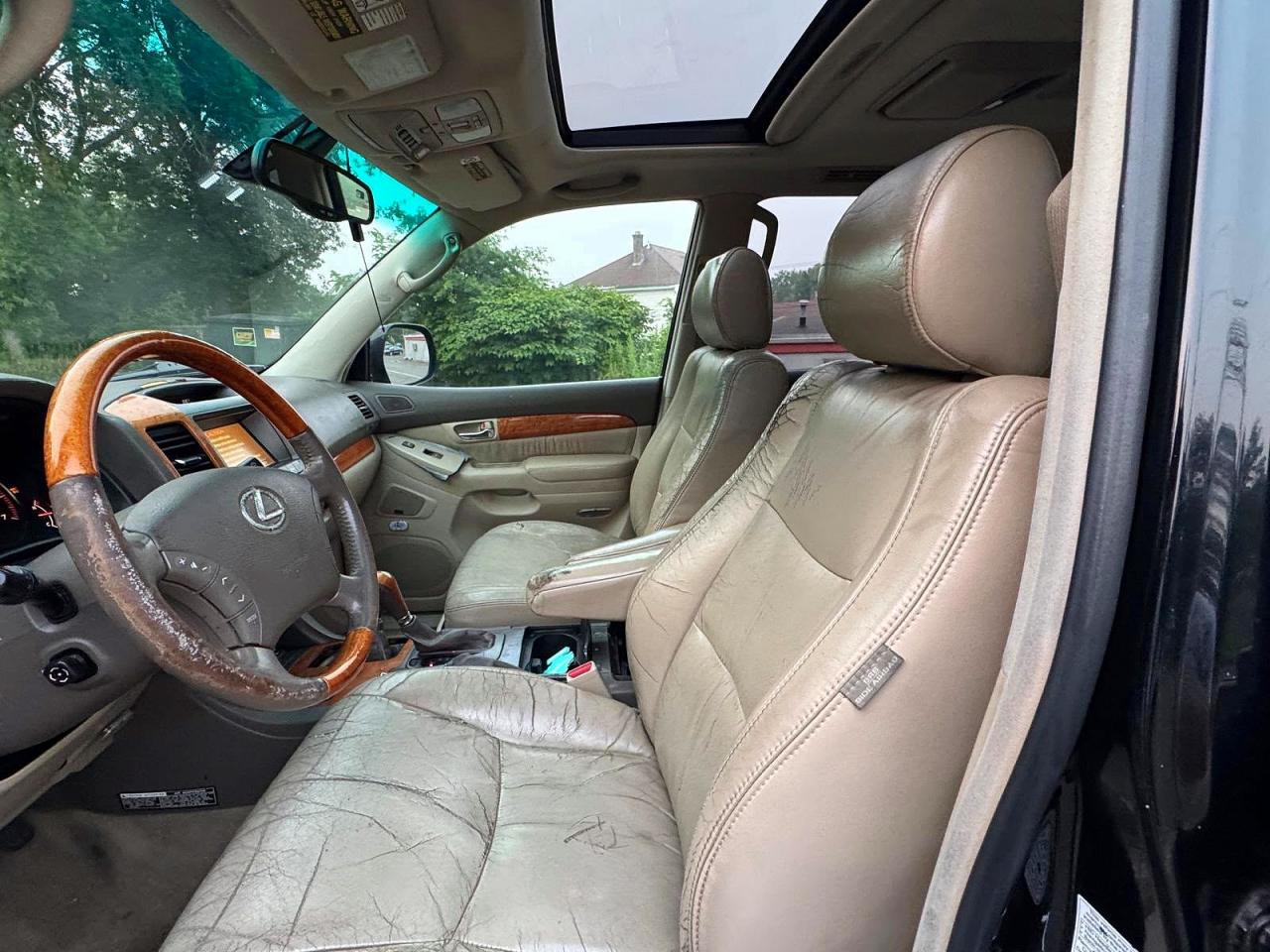 2003 Lexus Gx 470 Black vin: JTJBT20X030018315