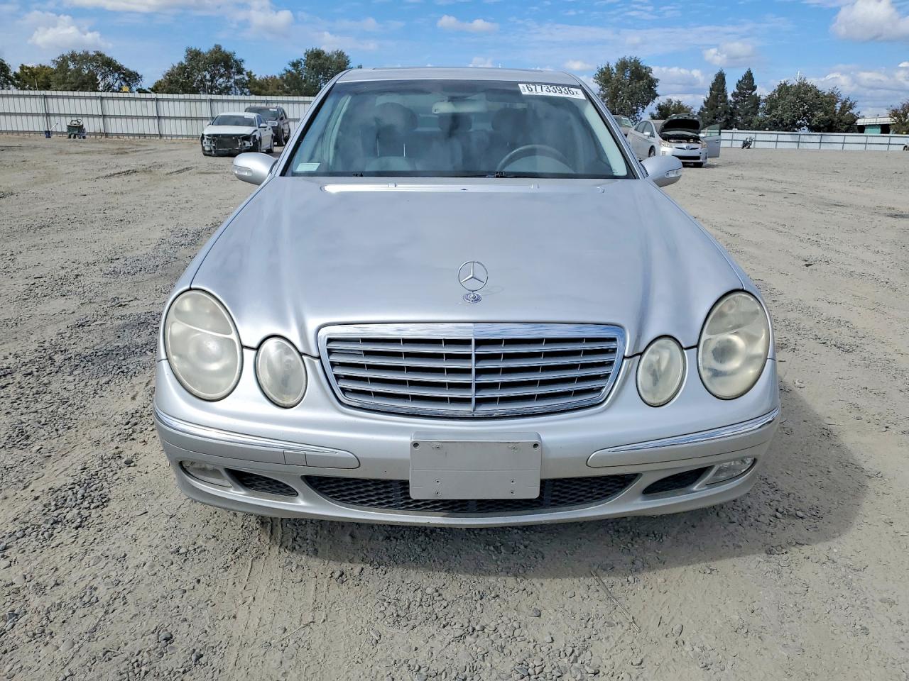 2003 Mercedes-benz E 320 Silver vin: WDBUF65J33A219469