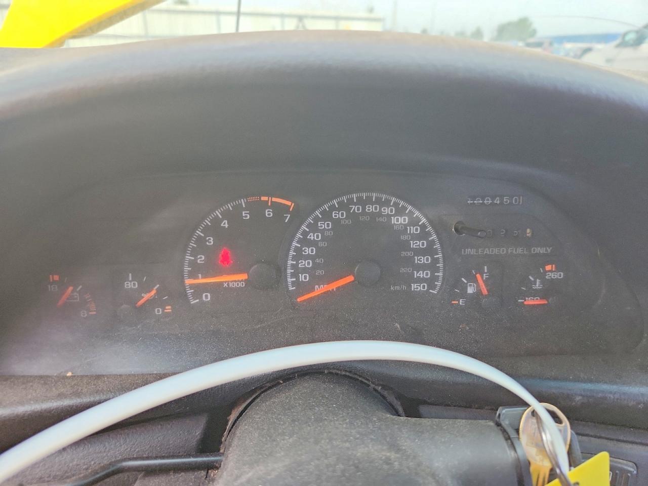 1994 Chevrolet Camaro Z28 Yellow vin: 2G1FP22P5R2148371