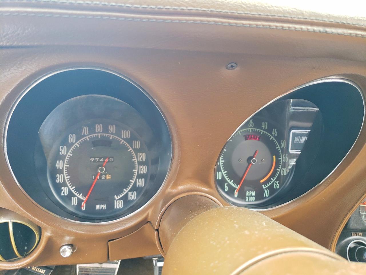 1971 Chev Corvette Orange vin: 194371S117256