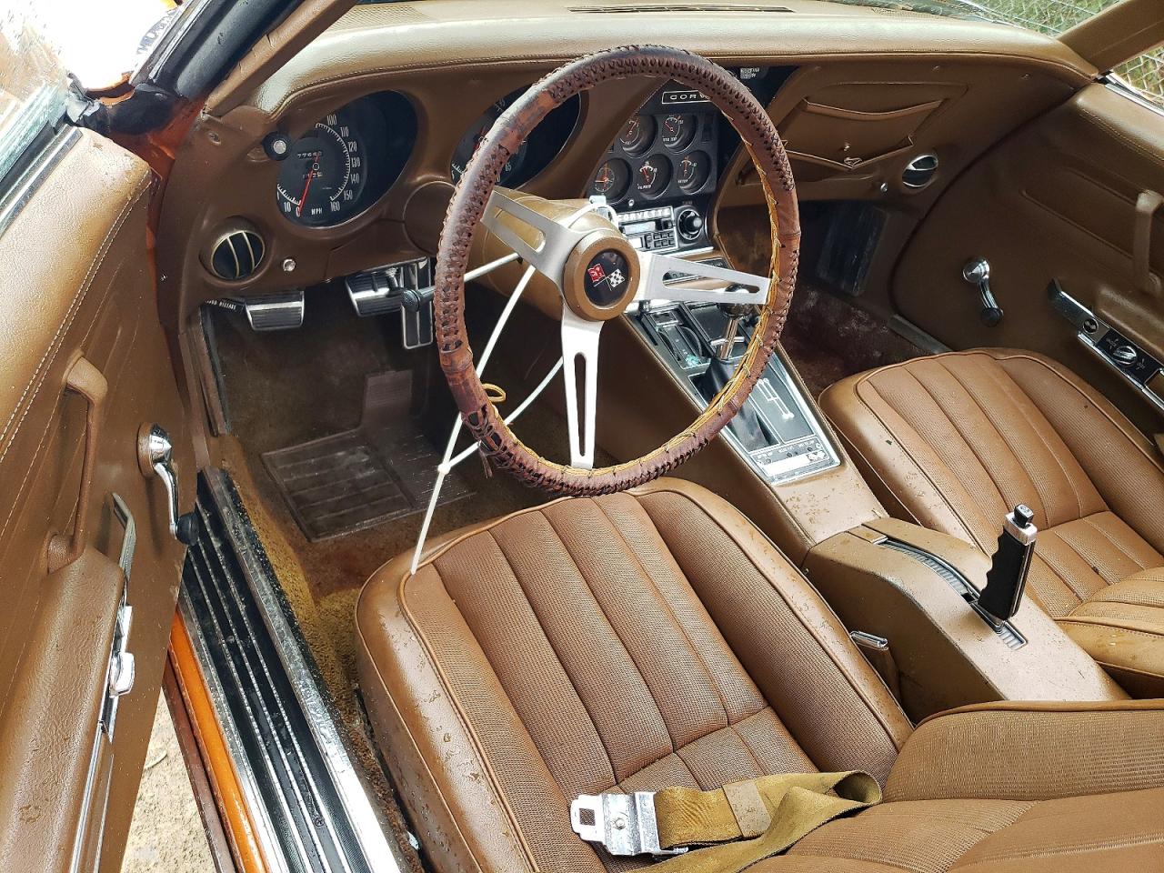 1971 Chev Corvette Orange vin: 194371S117256