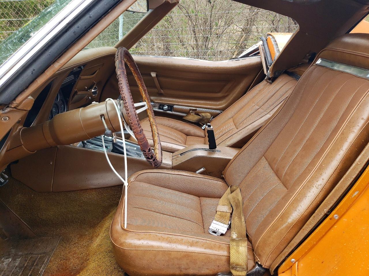 1971 Chev Corvette Orange vin: 194371S117256