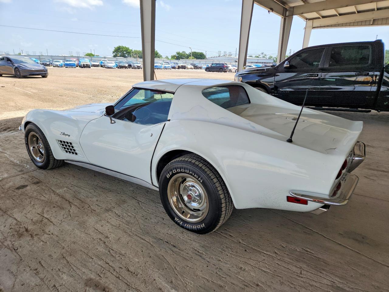 1971 Chevrolet Corvette White vin: 194371S117392