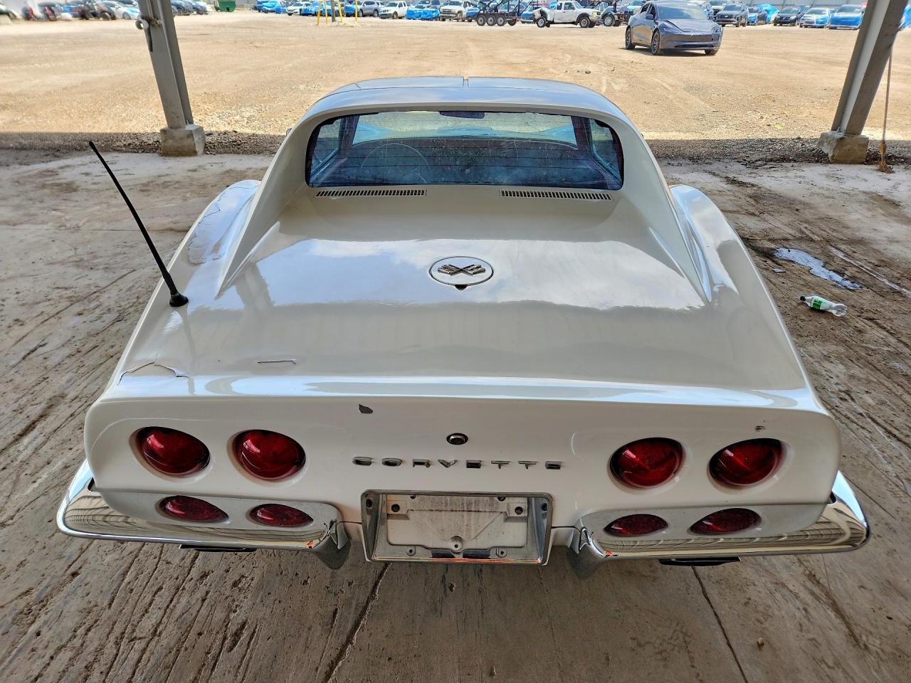 1971 Chevrolet Corvette White vin: 194371S117392