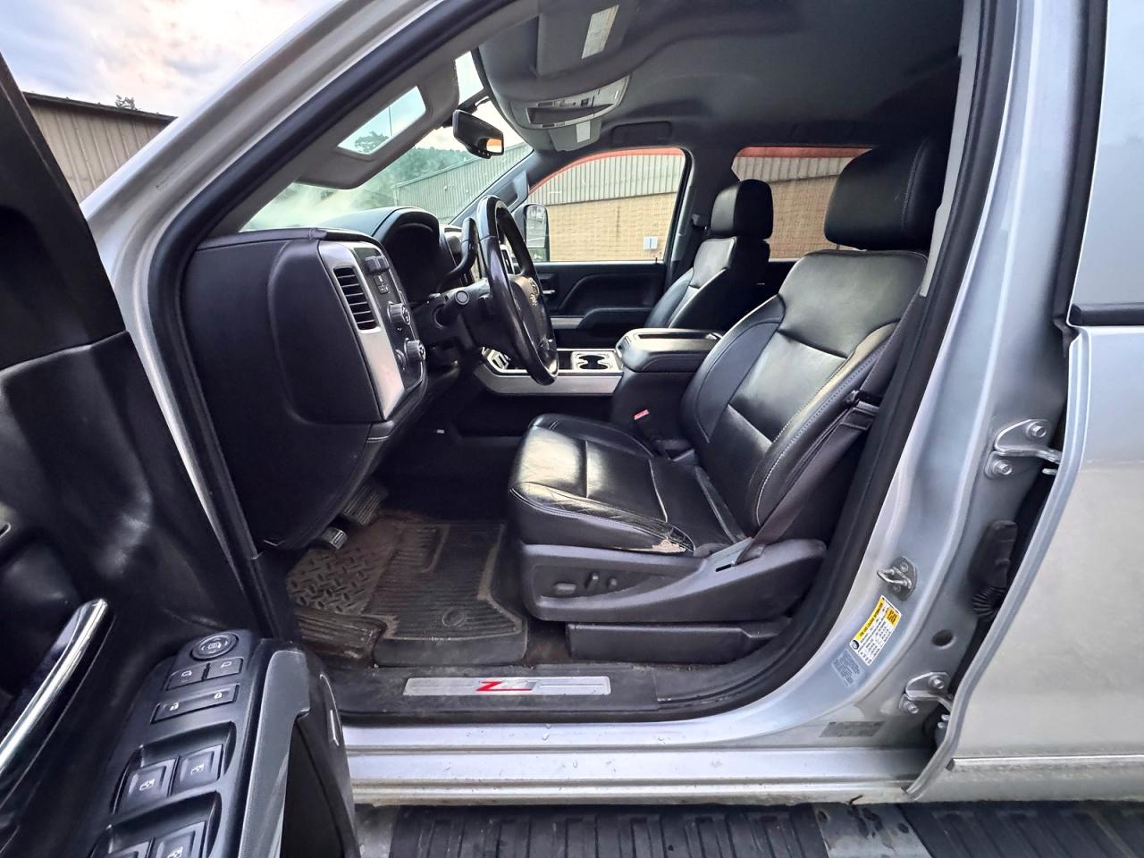 2015 Chevrolet Silverado K2500 Heavy Duty Ltz Silver vin: 1GC1KWE84FF133897