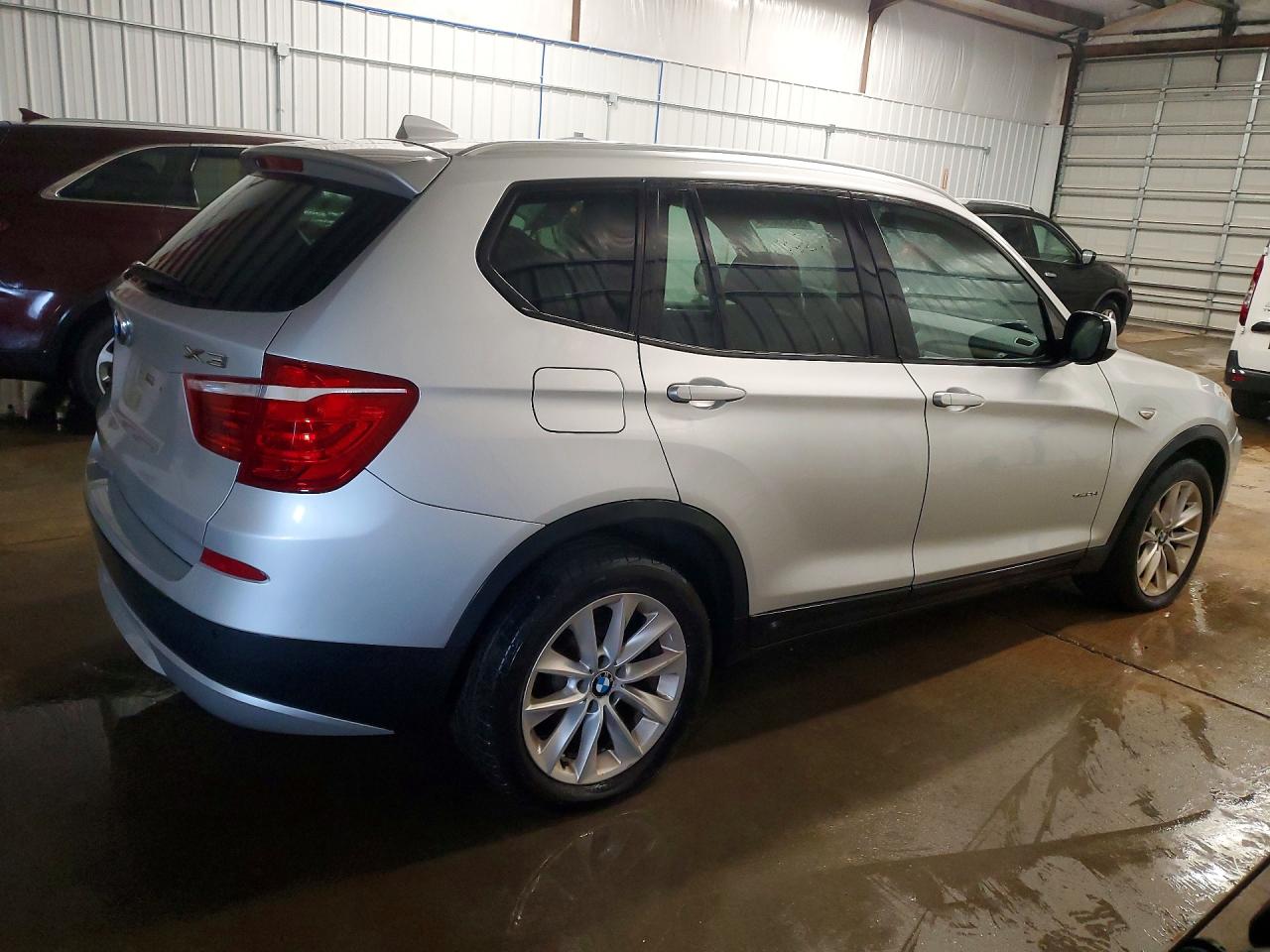 2014 Bmw X3 Xdrive28i Silver vin: 5UXWX9C50E0D29520