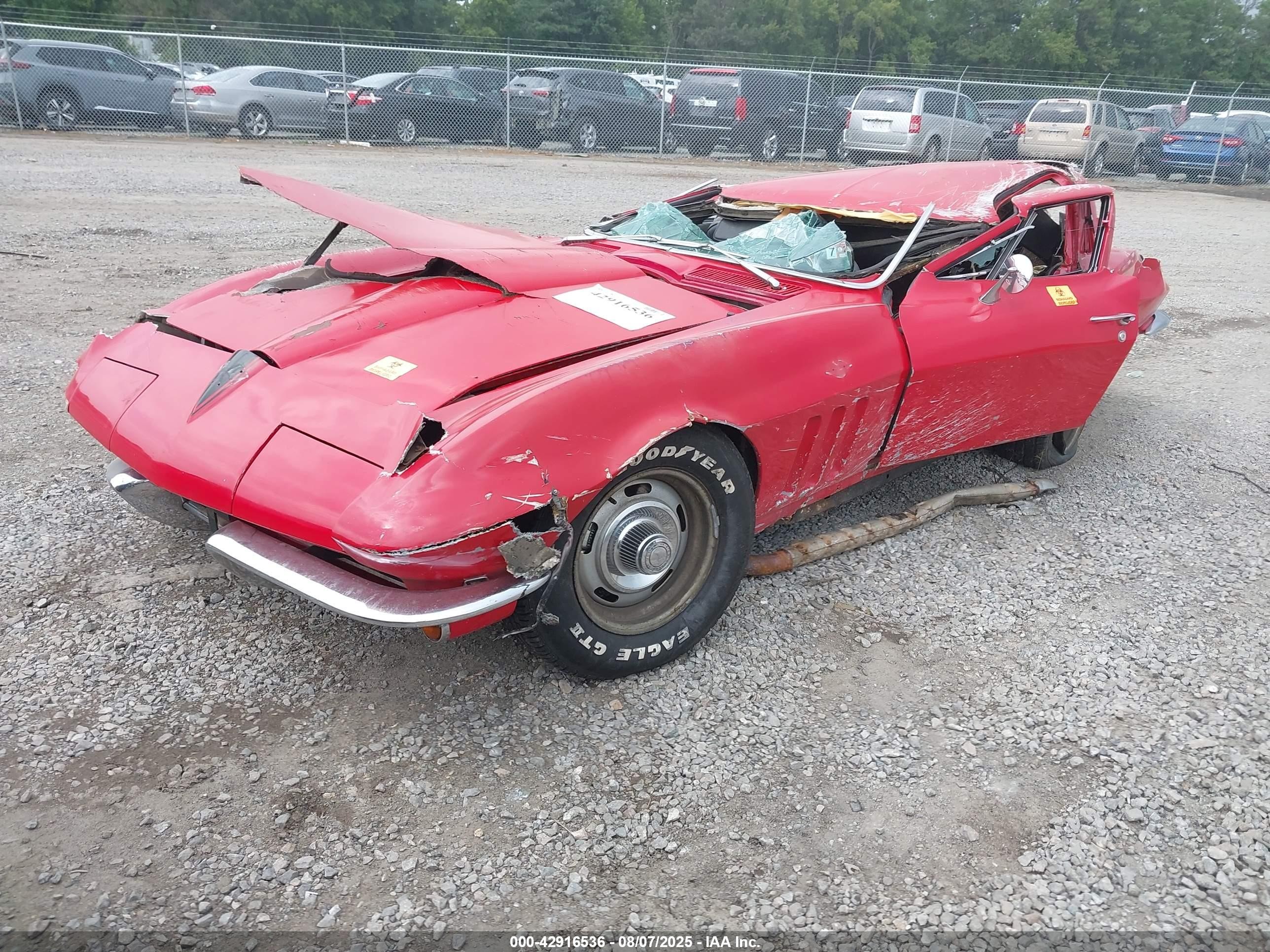 1965 Chevrolet Corvette   Red vin: 194375S111740    