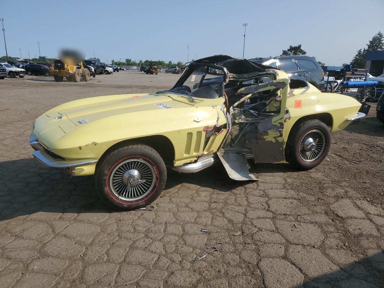 1966 Chevrolet Corvette Желтый vin: 194376S116162