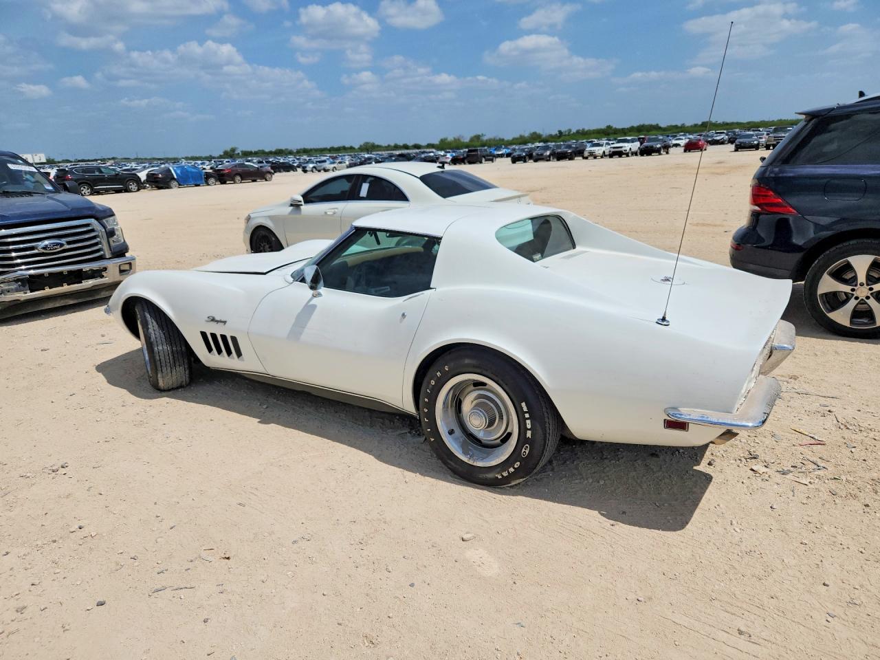 1969 Chevrolet Corvette Stingray Lt White vin: 194379S728861