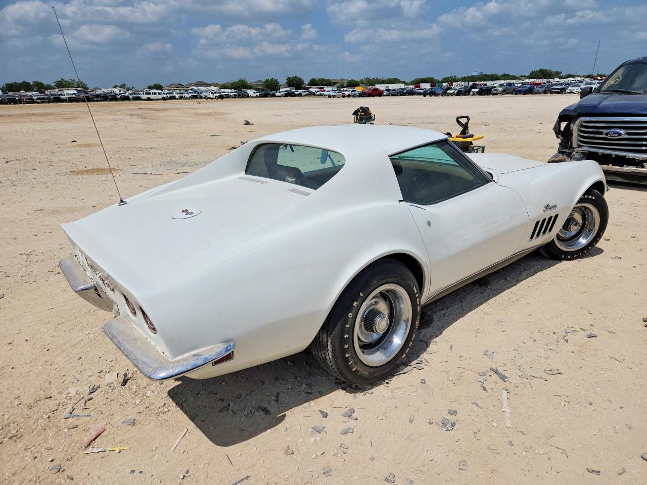1969 Chevrolet Corvette Stingray Lt White vin: 194379S728861