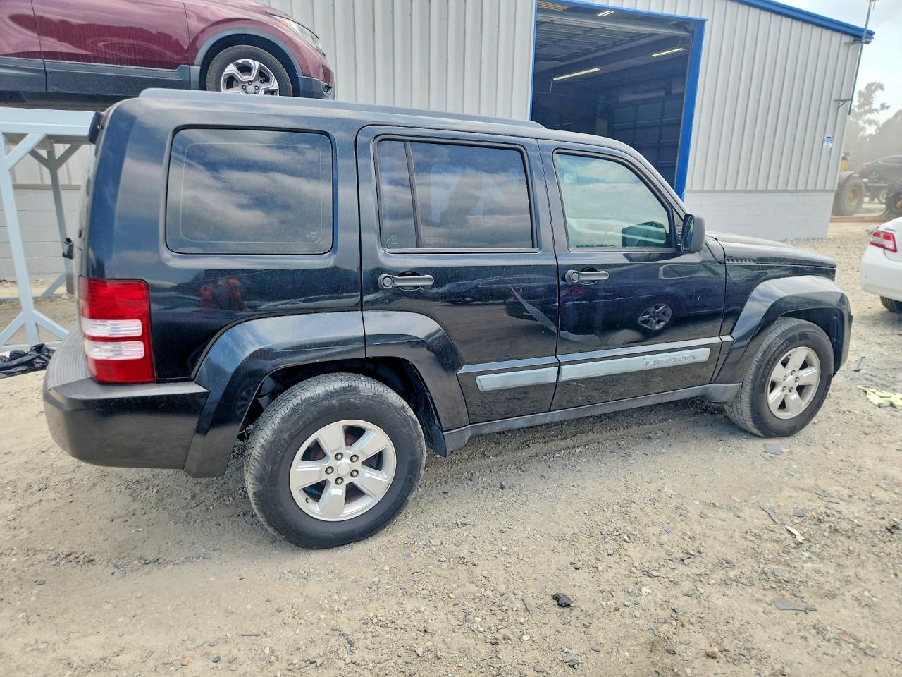 2009 Jeep Liberty Sport Black vin: 1J8GN28KX9W516807