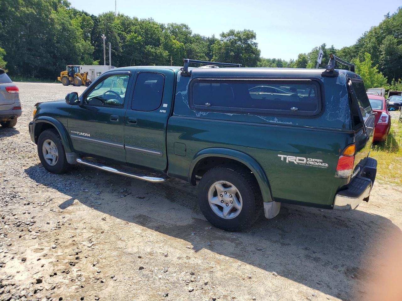 2003 Toyota Tundra Sr5 Green vin: 5TBBT44193S368231