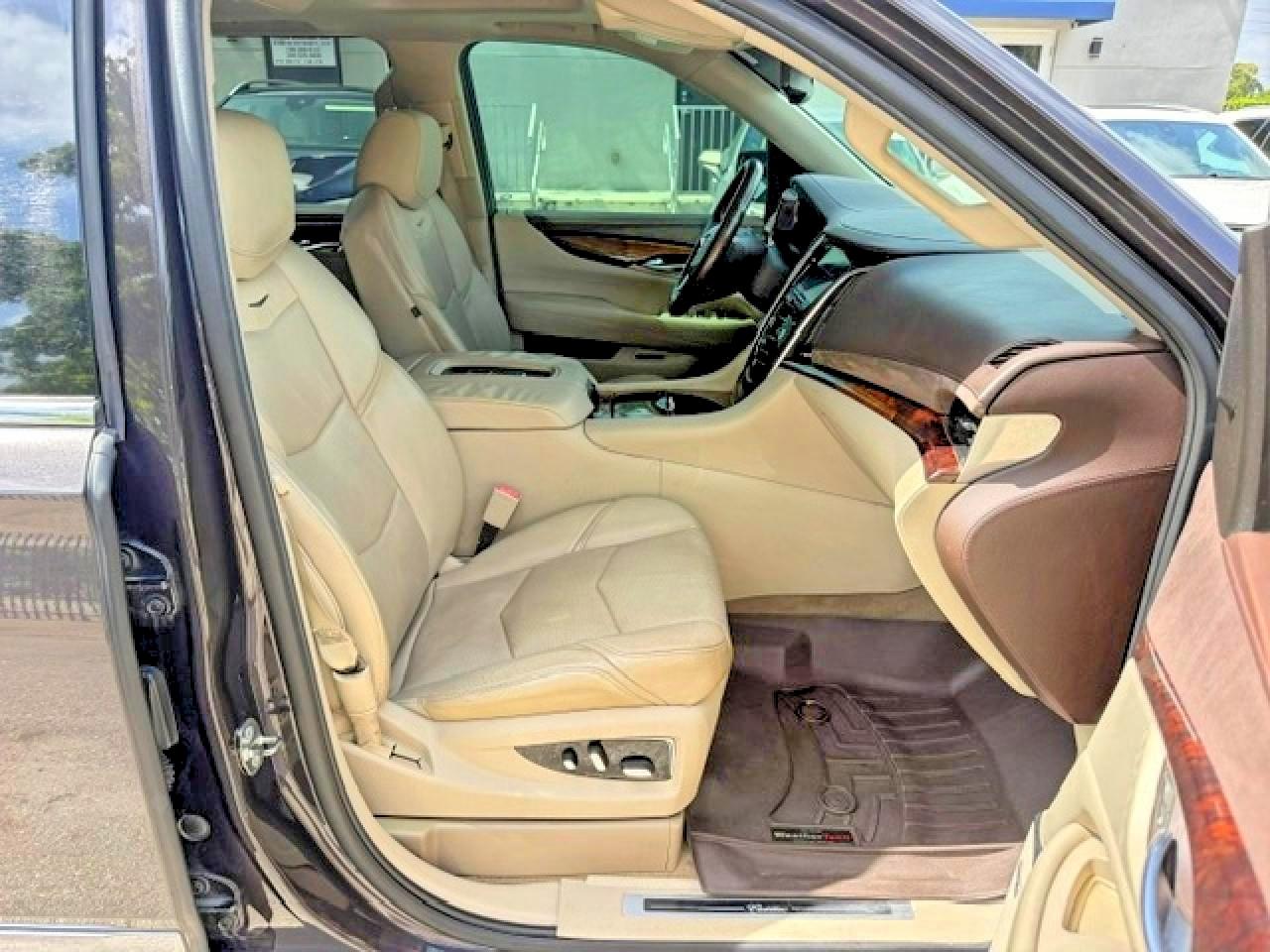 2015 Cadillac Escalade Esv Luxury Gray vin: 1GYS4HKJXFR170768