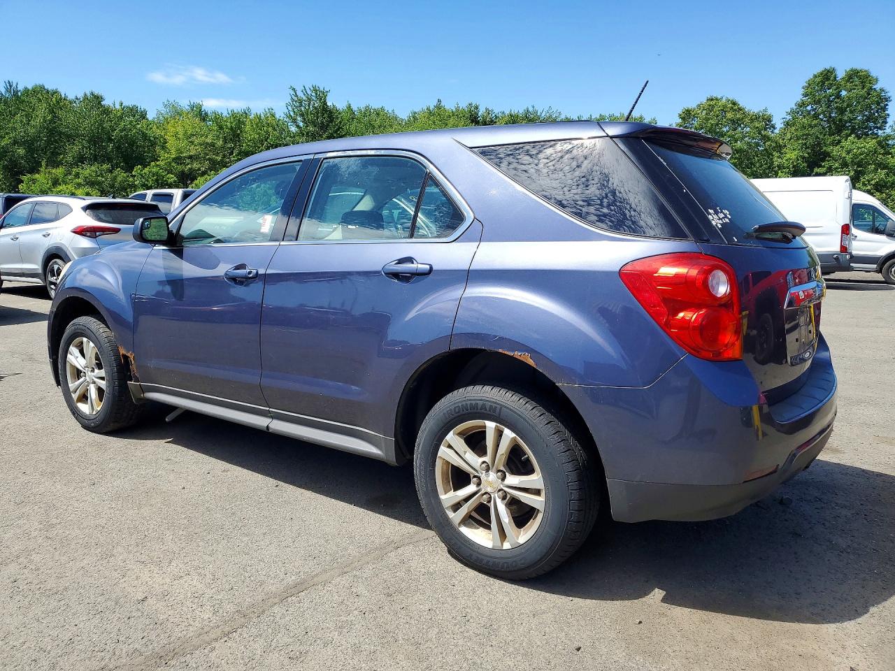 2013 Chevrolet Equinox Ls Синий vin: 2GNALBEK9D6312890