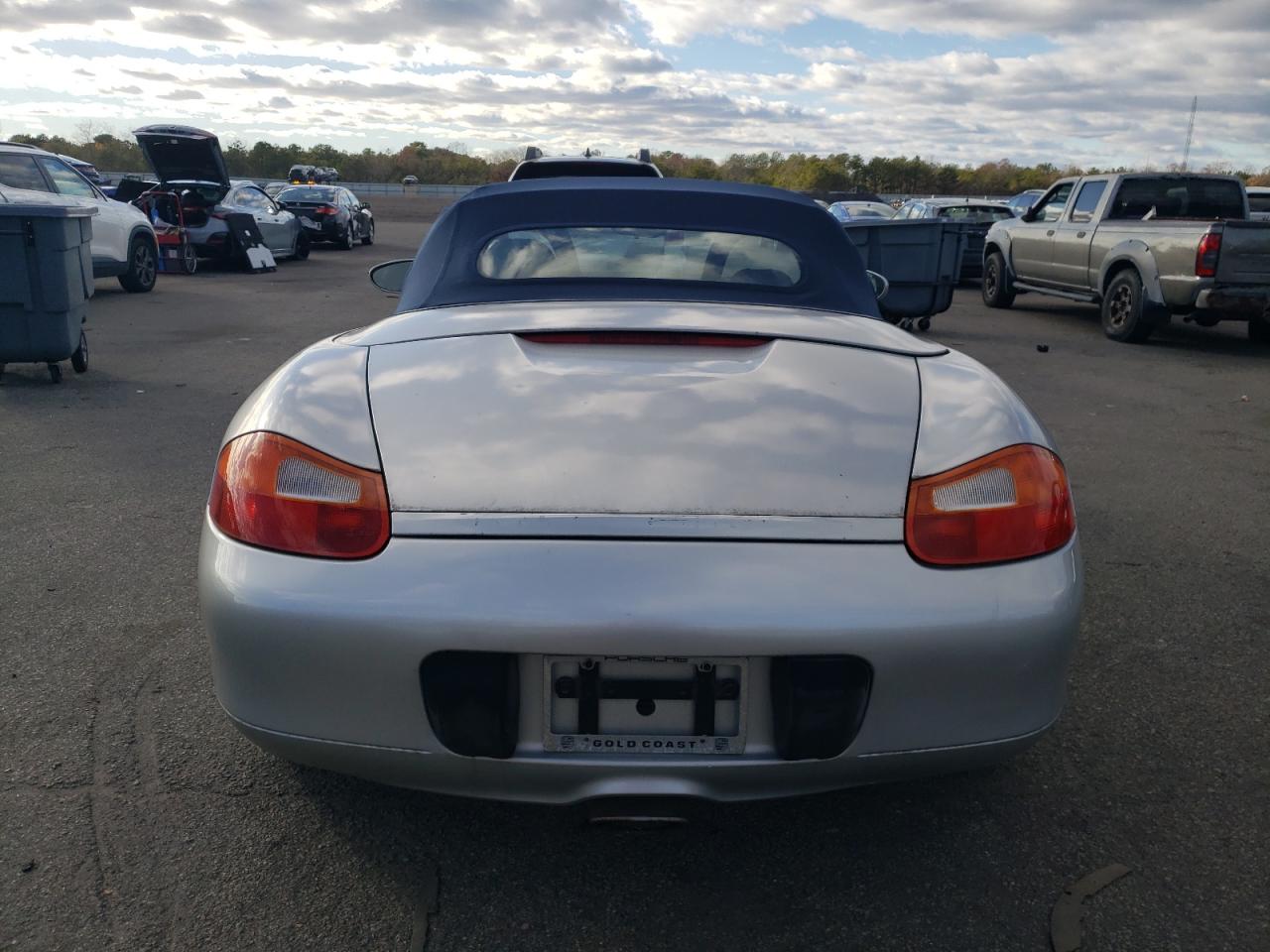 1997 Porsche Boxster Silver vin: WP0CA298XVS622891