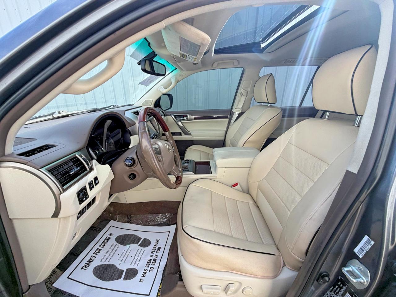 2015 Lexus Gx 460 Gray vin: JTJBM7FX0F5113563