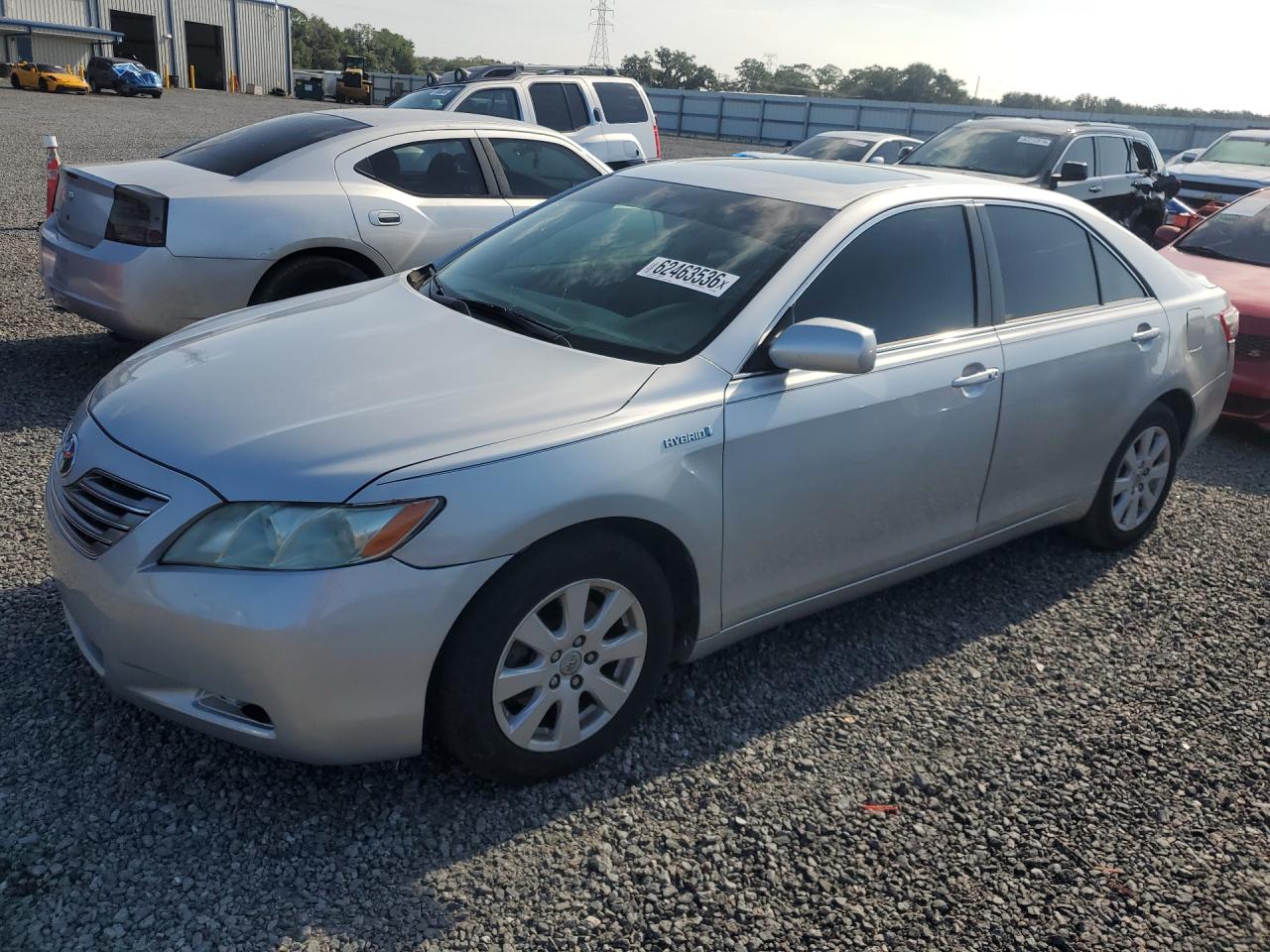 2007 Toyota Camry Hybrid Silver vin: 4T1BB46K37U002018