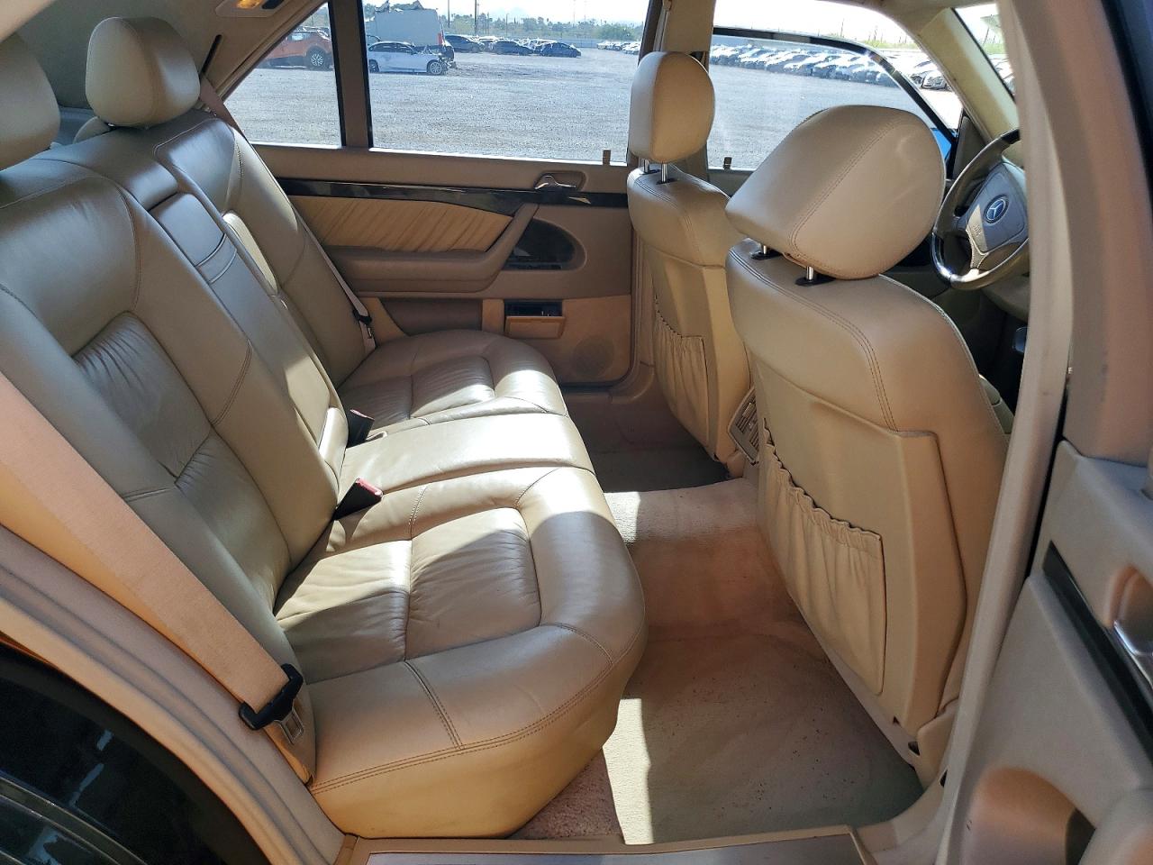 1999 Mercedes-benz S 500 Black vin: WDBGA51G3XA409083