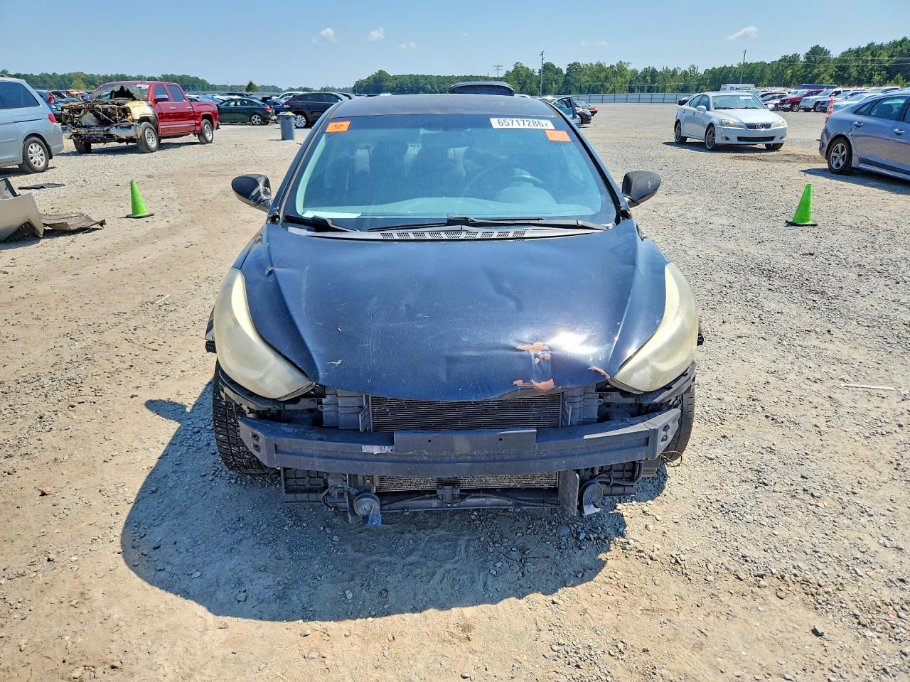 2014 Hyundai Elantra Se Black vin: 5NPDH4AE1EH471404