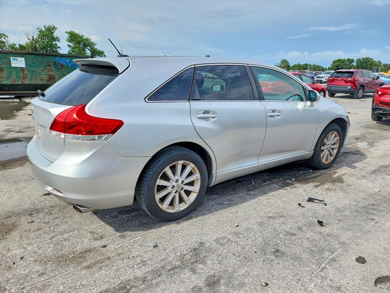 2010 Toyota Venza Fwd 4cyl Silver vin: 4T3ZA3BB7AU034454