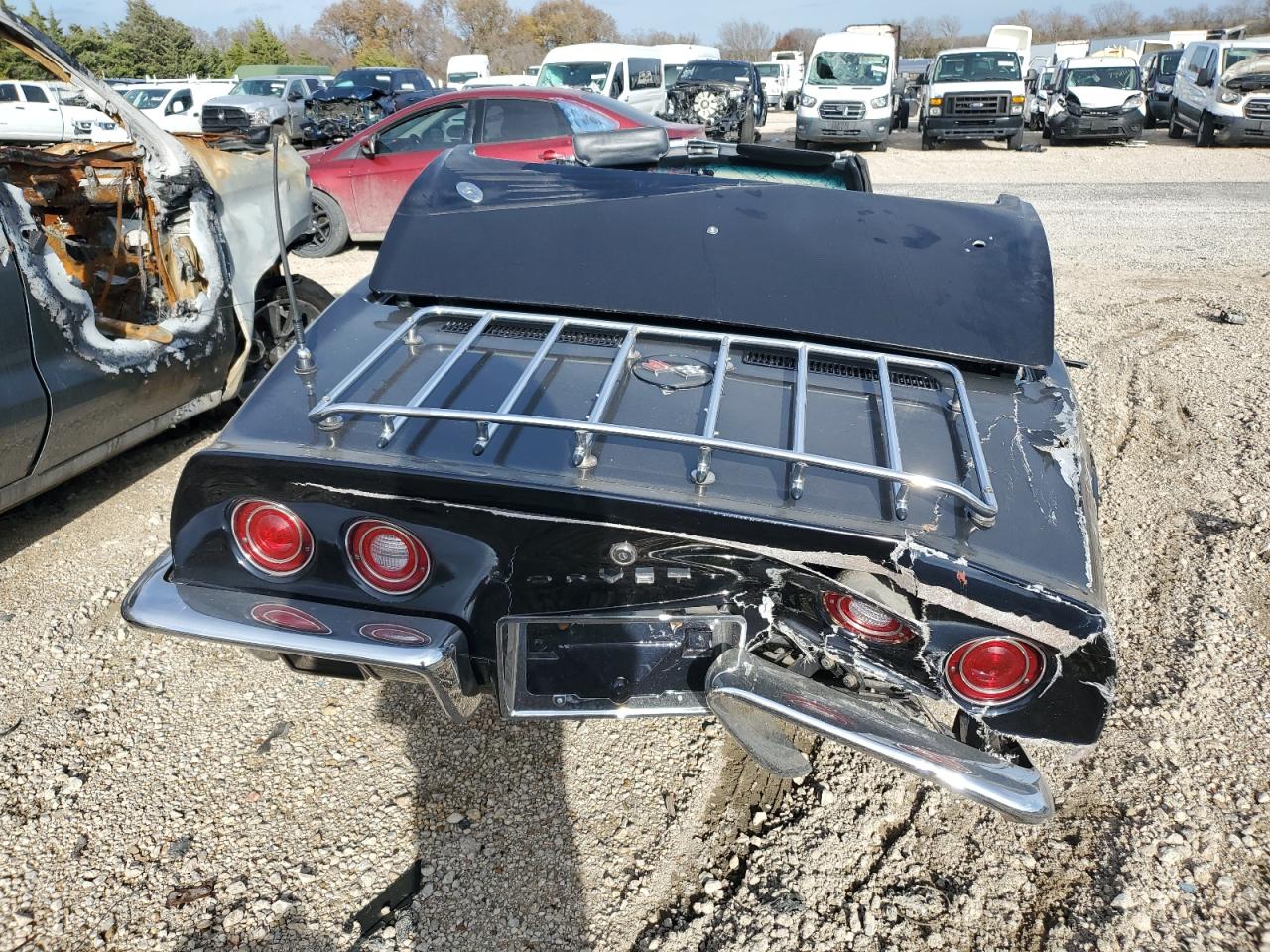 1971 Chevrolet Corvette Black vin: 194671S117454