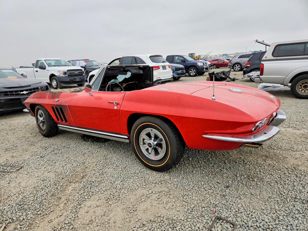 1965 Chev Corvette Red vin: 194675S109711