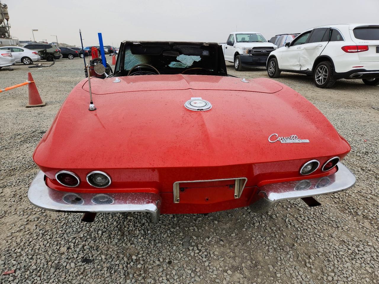 1965 Chev Corvette Red vin: 194675S109711