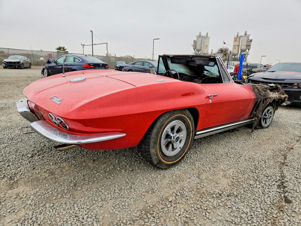 1965 Chev Corvette Red vin: 194675S109711