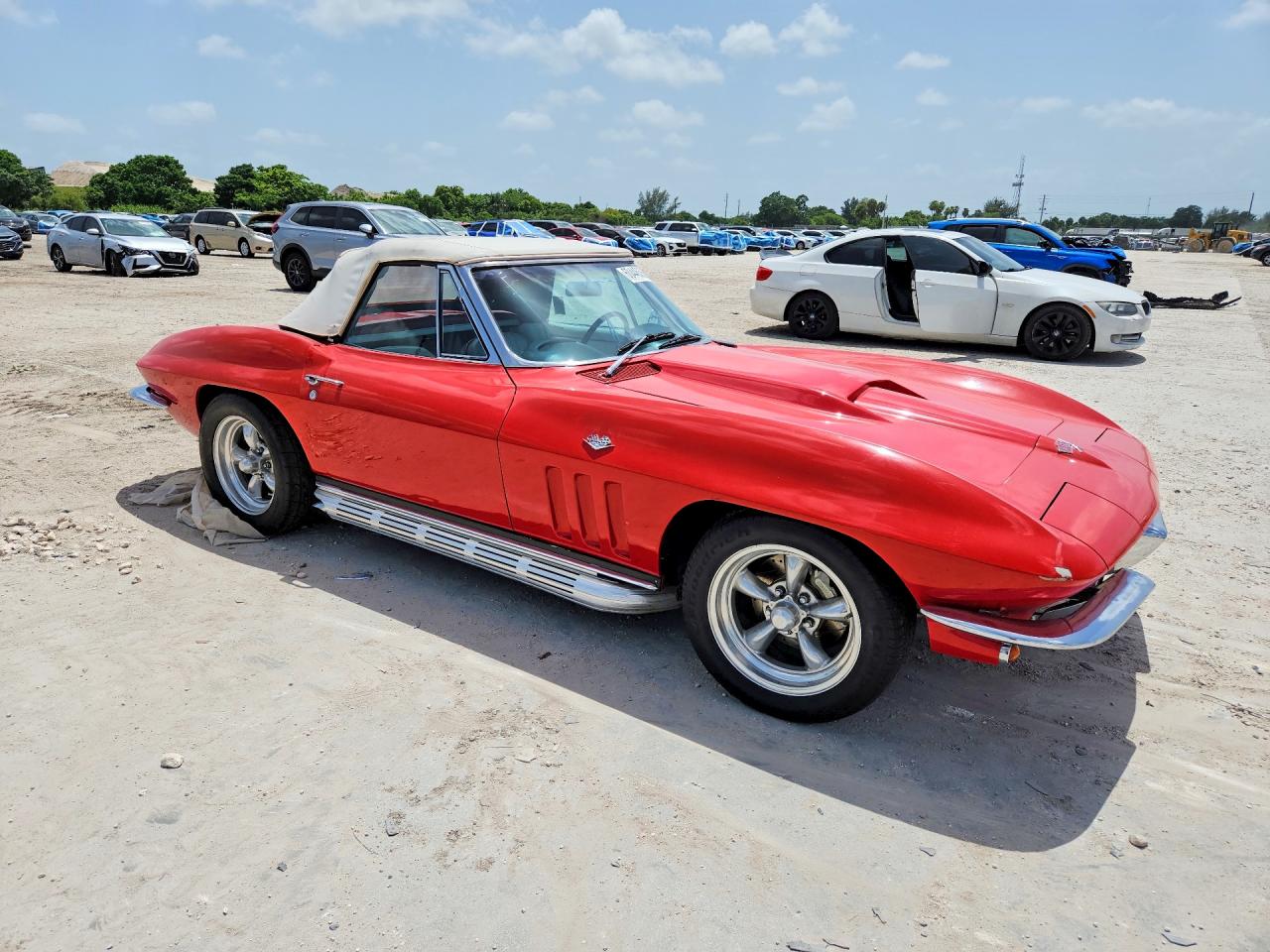 1965 Chevrolet Corvette Red vin: 194675S122966