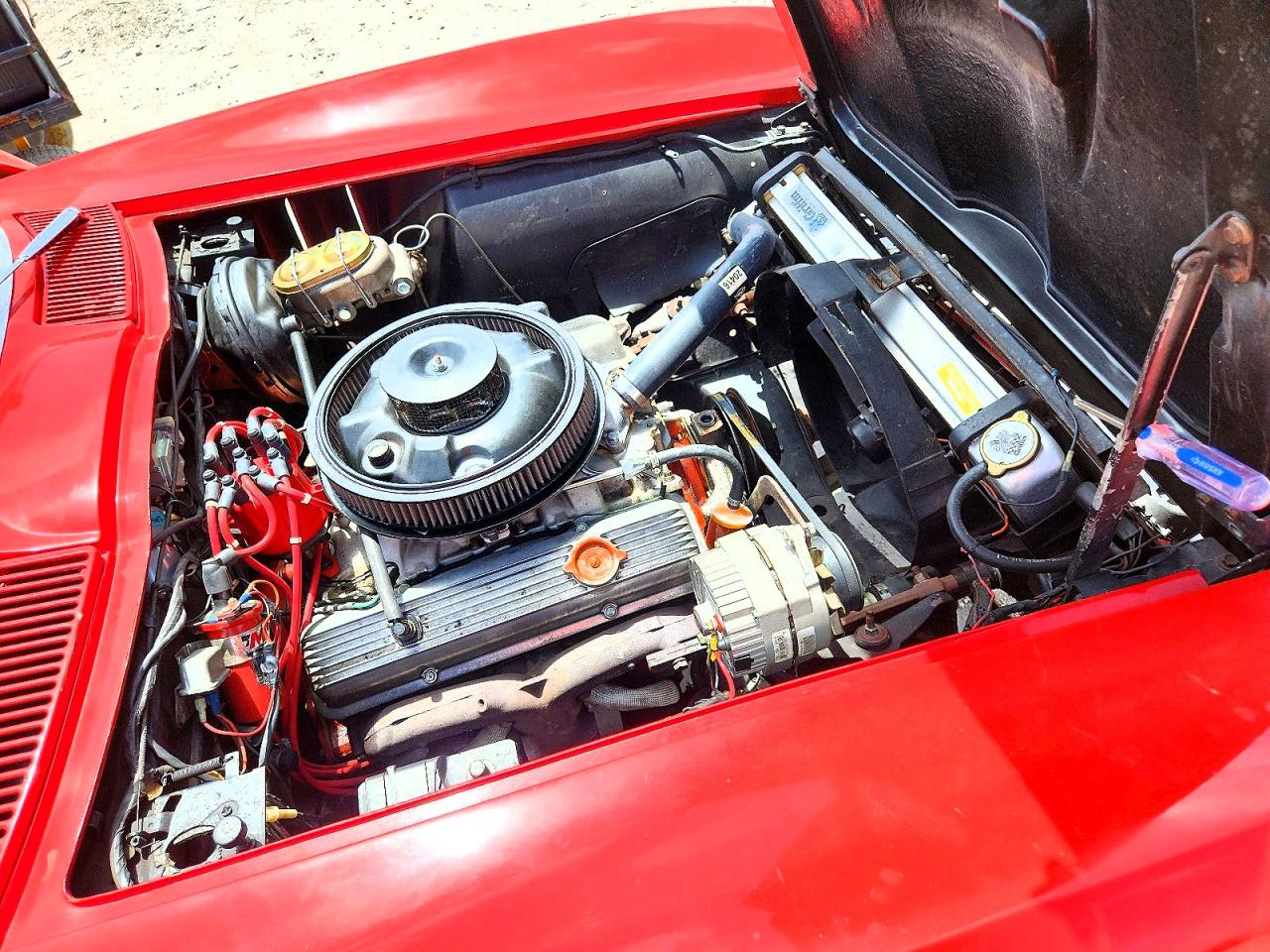1965 Chevrolet Corvette Red vin: 194675S122966