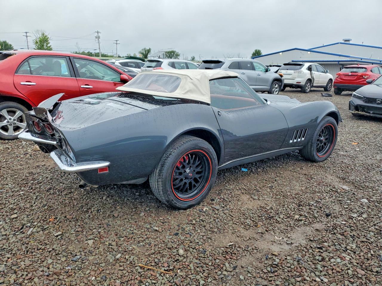 1968 Chevrolet Corvette Black vin: 194678S404842
