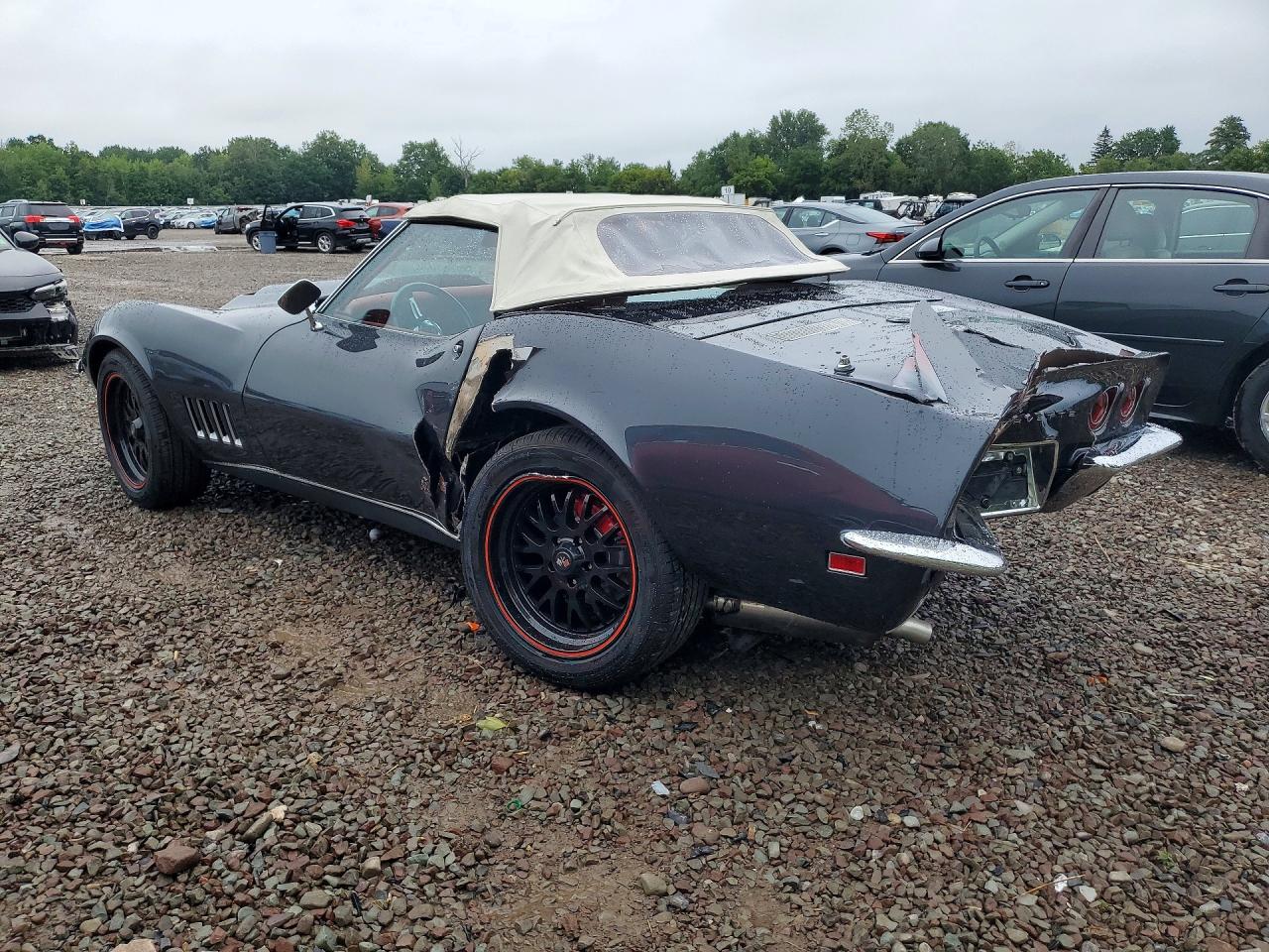 1968 Chevrolet Corvette Black vin: 194678S404842