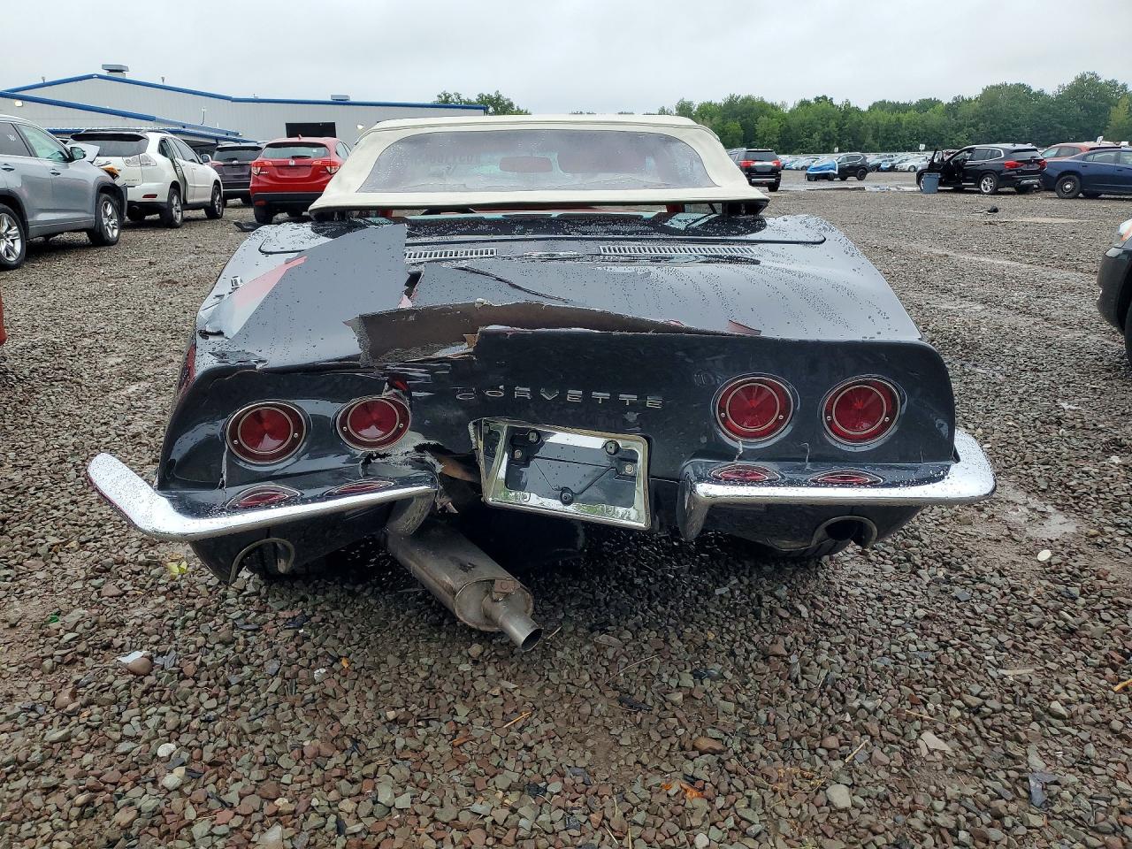 1968 Chevrolet Corvette Black vin: 194678S404842