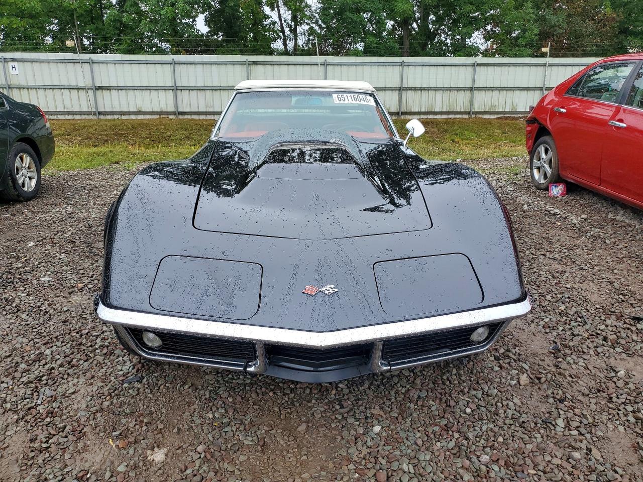 1968 Chevrolet Corvette Black vin: 194678S404842