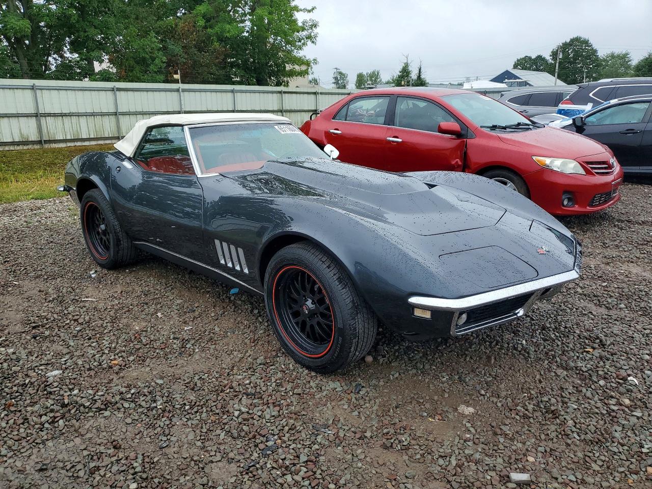 1968 Chevrolet Corvette Black vin: 194678S404842